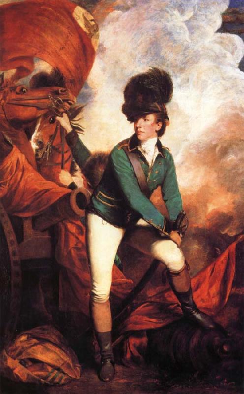REYNOLDS, Sir Joshua Lieutenant-Colonel Banastre Tarleton oil painting image